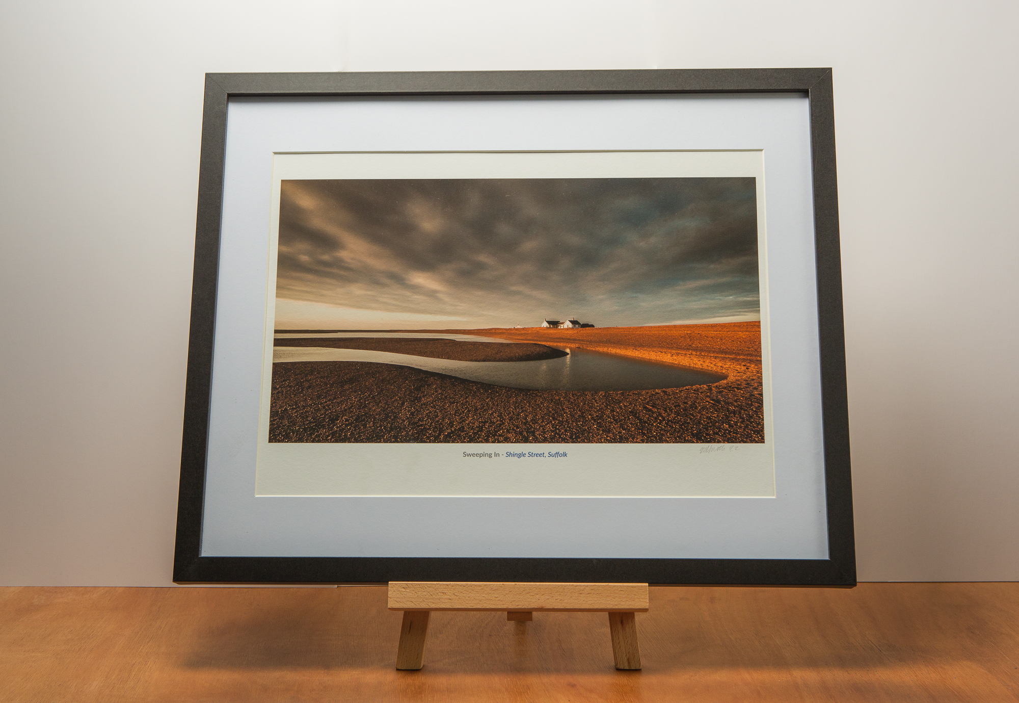 Sweeping In - A3 Framed Print